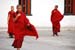 Monks, Tashichho Dzong