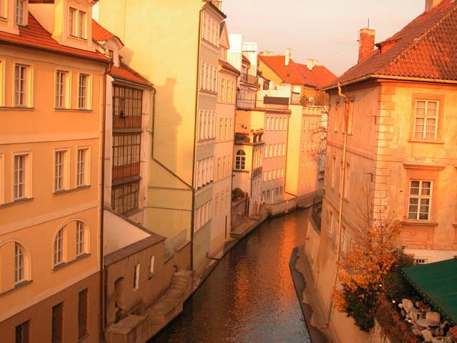 Prague Canal View