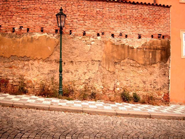 Prague Lamp & Wall